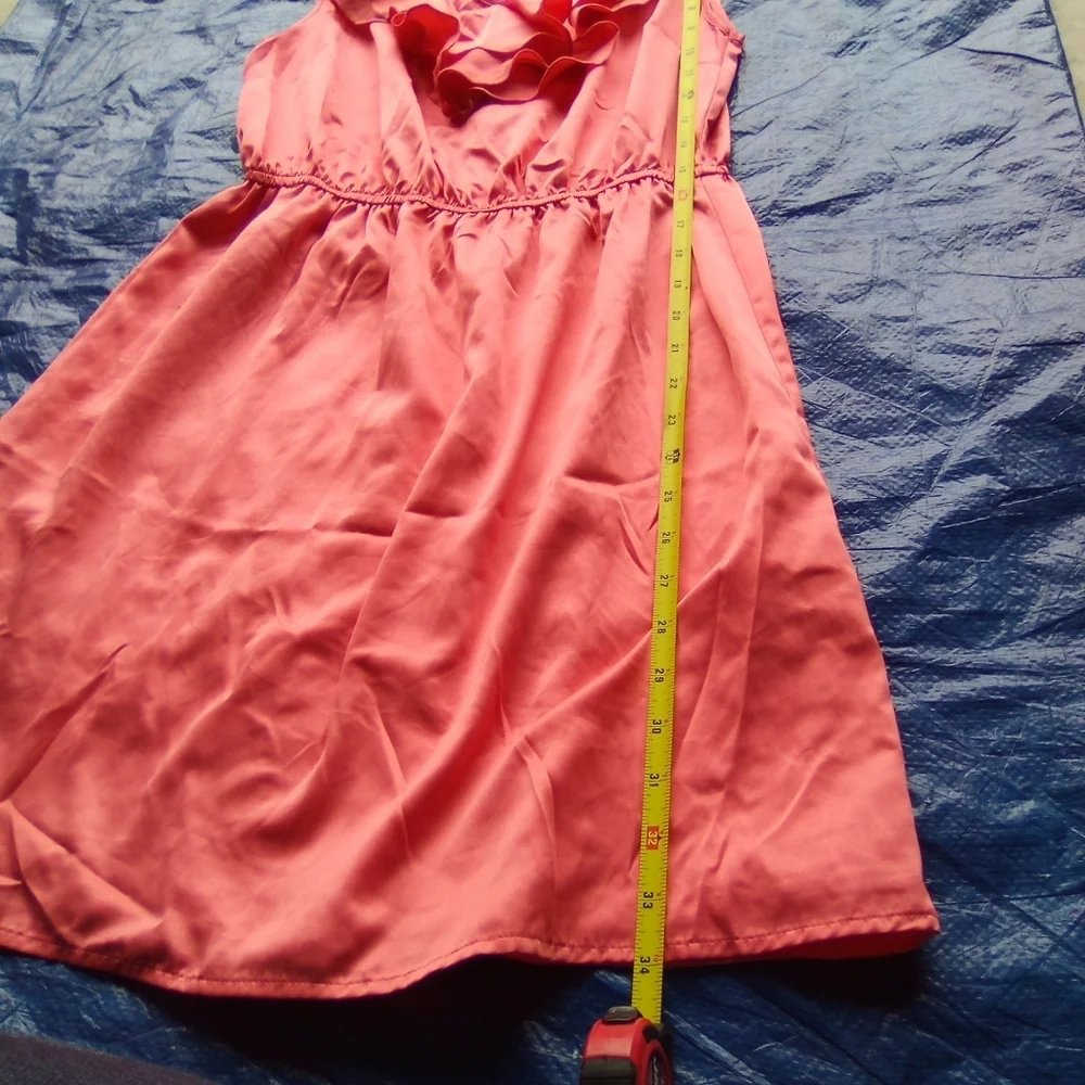 Forever 21 Pink Ruffled Dress